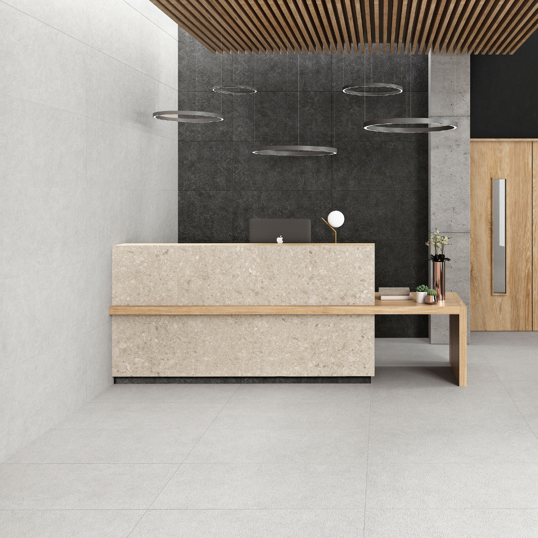 Kalksten Snow 60120 Porcelain Large Format Decor Tile – Evalution Flooring