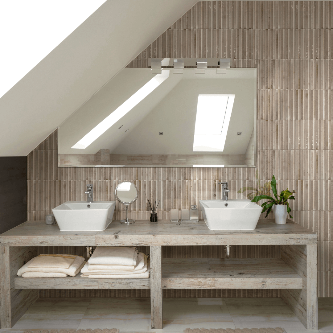 Keradom Home Kitkat Tile Honey Gloss – Evalution Flooring