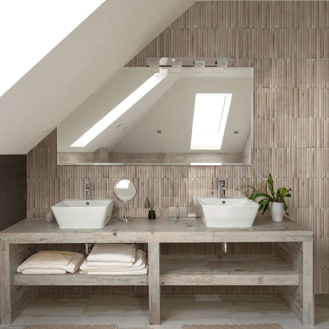 Keradom Home Kitkat Tile Honey Gloss – Evalution Flooring