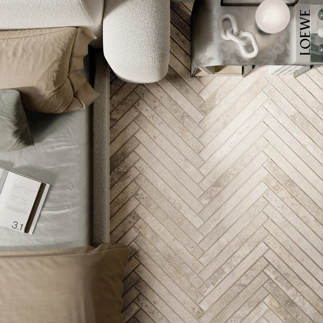 Kist Ivory Porcelain Metro Decor Tile