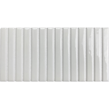 Load image into Gallery viewer, Kit-Kat Snow Gloss Porcelain Decor Metro Tile
