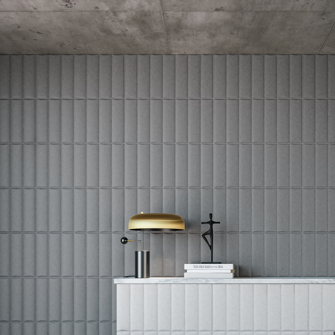 Lagom Convex Gris Decor Tile