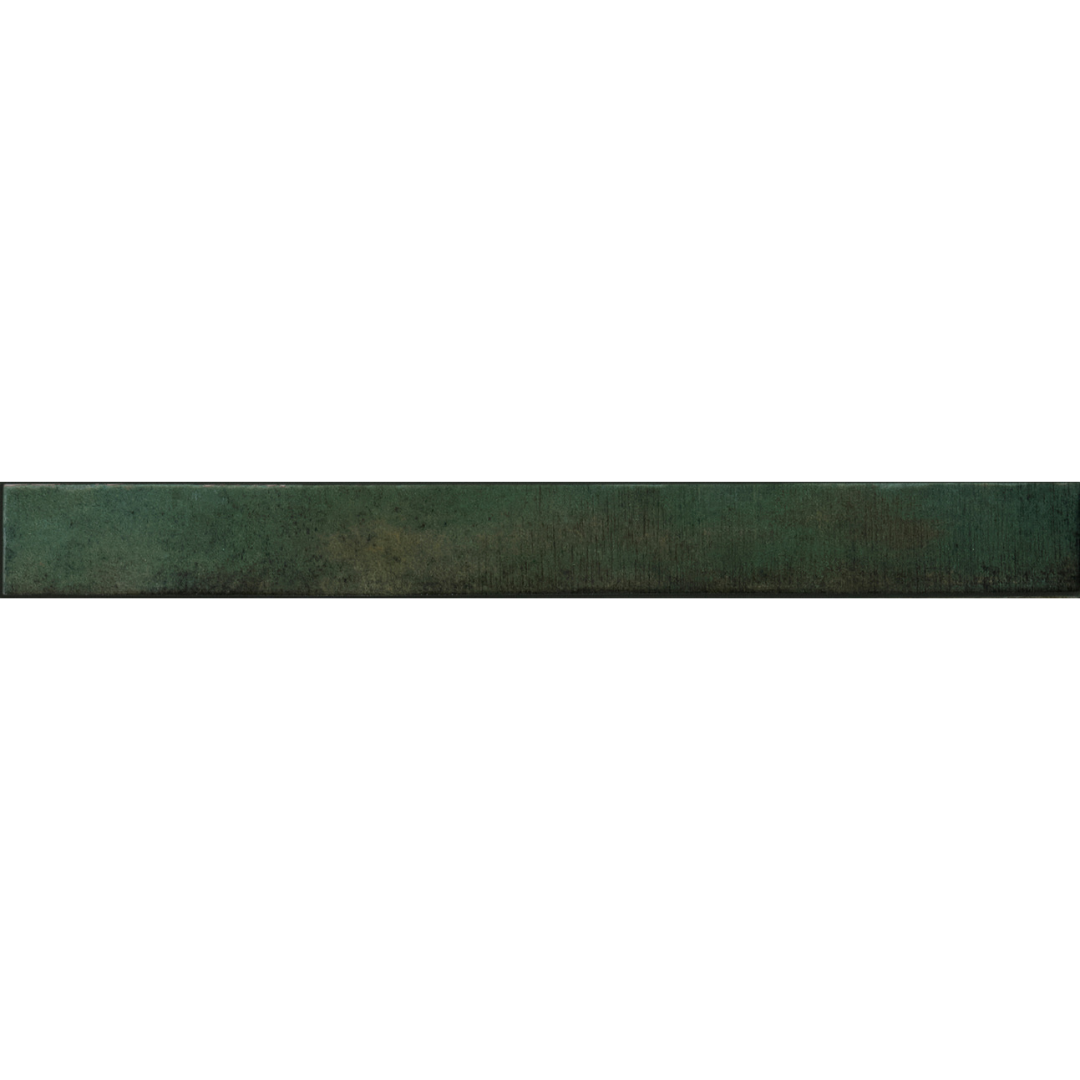 Life Dark Green Subway Decor Tile
