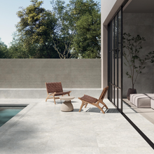Load image into Gallery viewer, Limestone White A/S 60120 Porcelain Decor Large Format Tile
