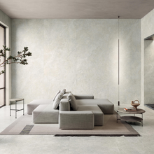 Load image into Gallery viewer, Limestone White Matt 60120 Porcelain Decor Large Format Tile
