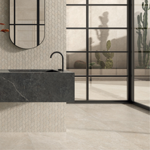 Load image into Gallery viewer, Limestone Beige Matt 60120 Porcelain Decor Large Format Tile
