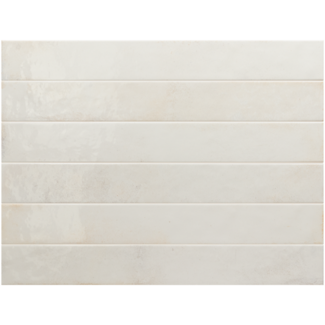 Bali Metro White Ceramic Decor Tile