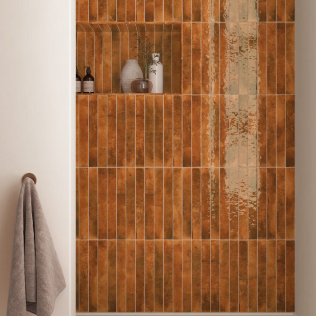 Bali Metro Ginger Ceramic Decor Tile