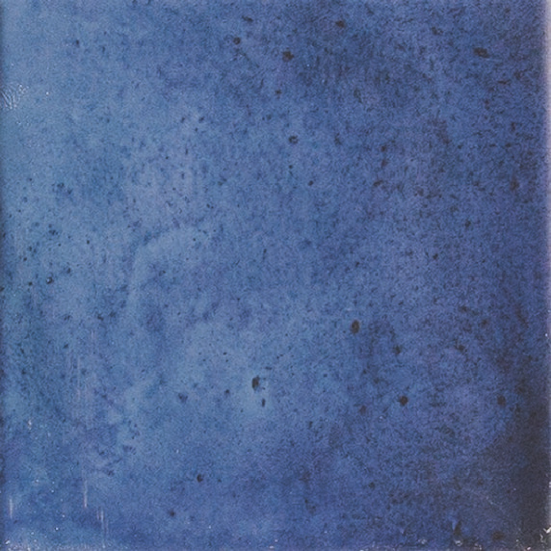 Madeira Square Misty Blue Decor Tile