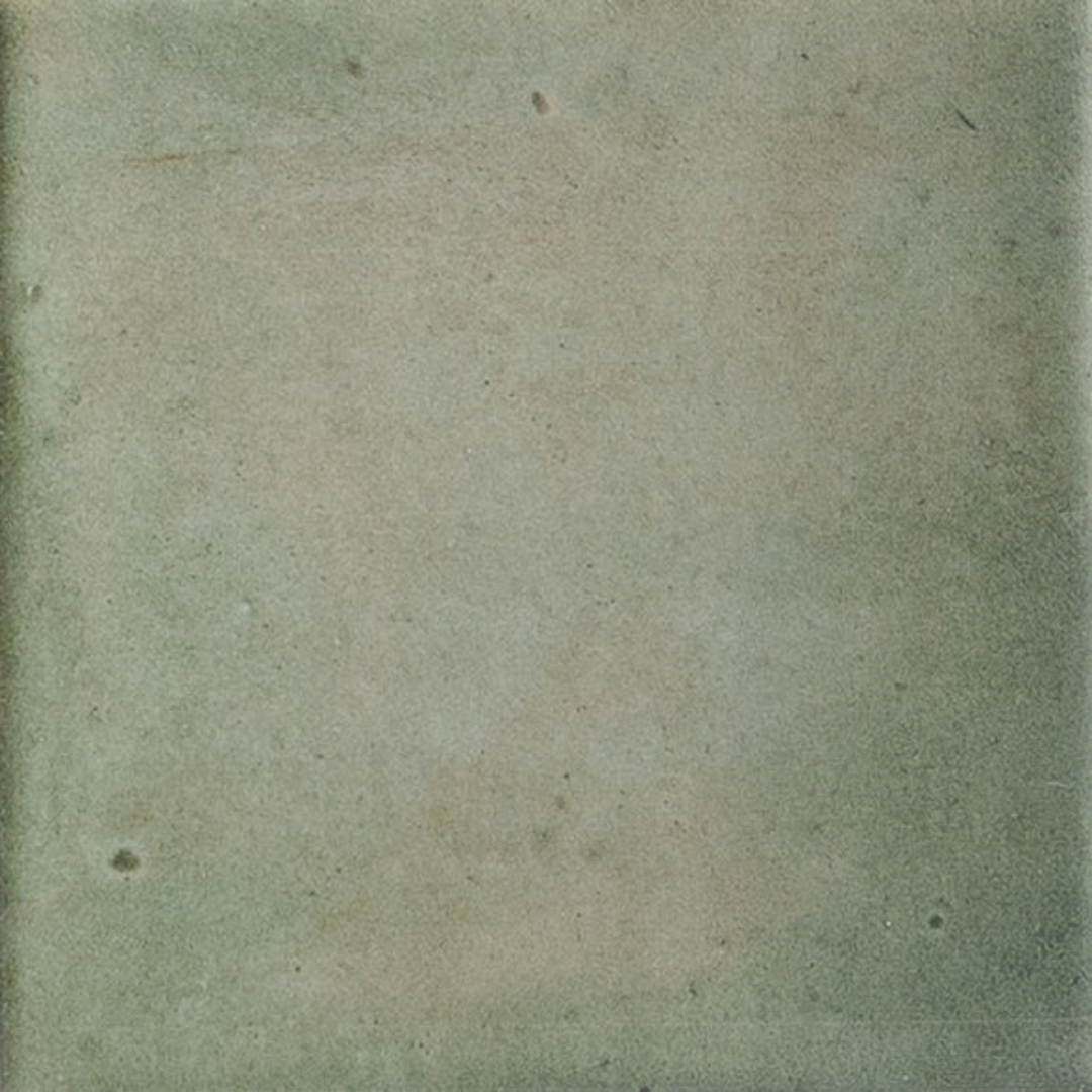 Madeira Square Olive Green Decor Tile