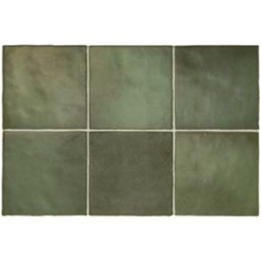 Magma Malachite Square Decor Tile