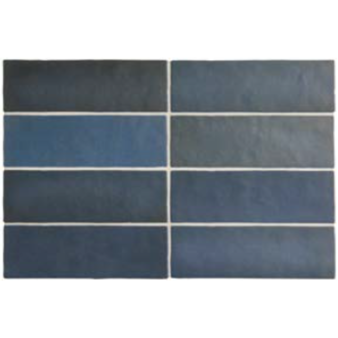 Magma Sea Blue Metro Decor Tile