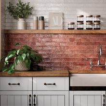 Load image into Gallery viewer, Menorca Terra Gloss Subway Decor Tile
