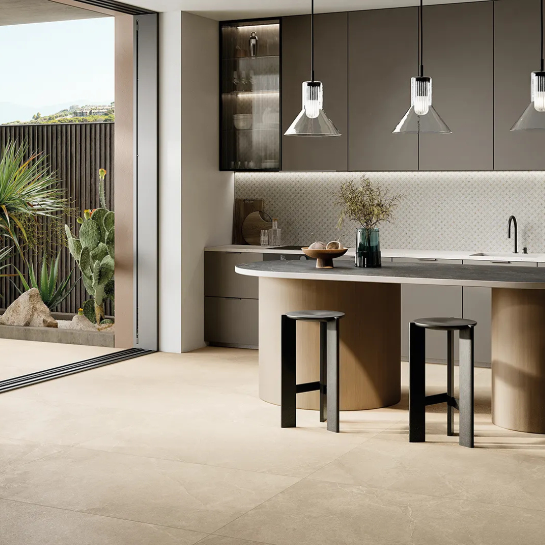 Noblestone Beige 60120 Anti Slip Porcelain Decor Large Format Tile