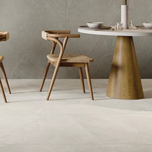 Load image into Gallery viewer, Noblestone White Porcelain Decor Large Format Tile
