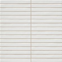 Load image into Gallery viewer, Pencil Kromo White Metro Decor Tile
