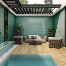 Load image into Gallery viewer, Pencil Kromo Sage Metro Decor Tile
