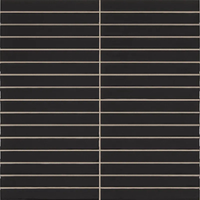 Load image into Gallery viewer, Pencil Kromo Black Metro Decor Tile
