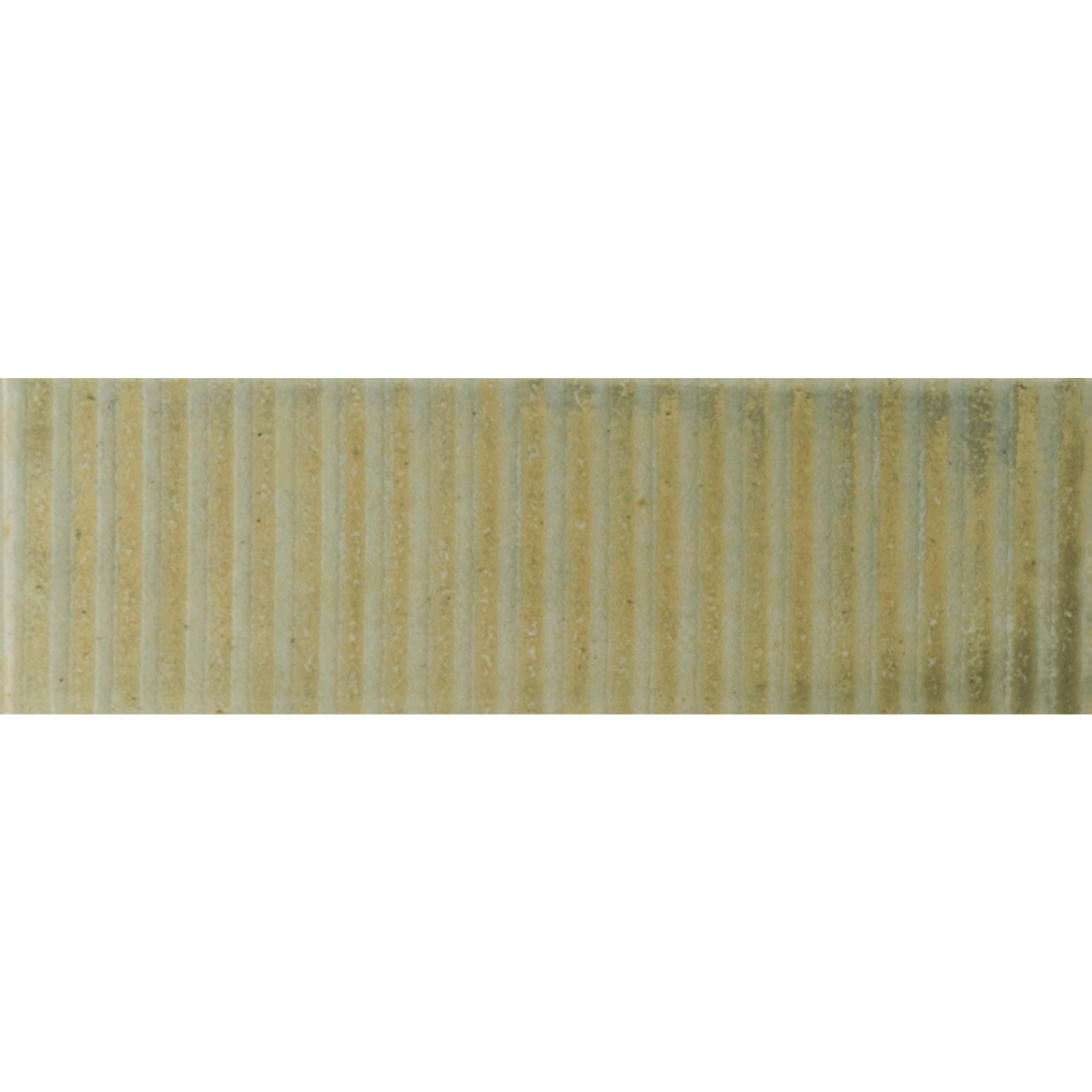 Raku Line Sage Porcelain Decor Metro Matt Tile