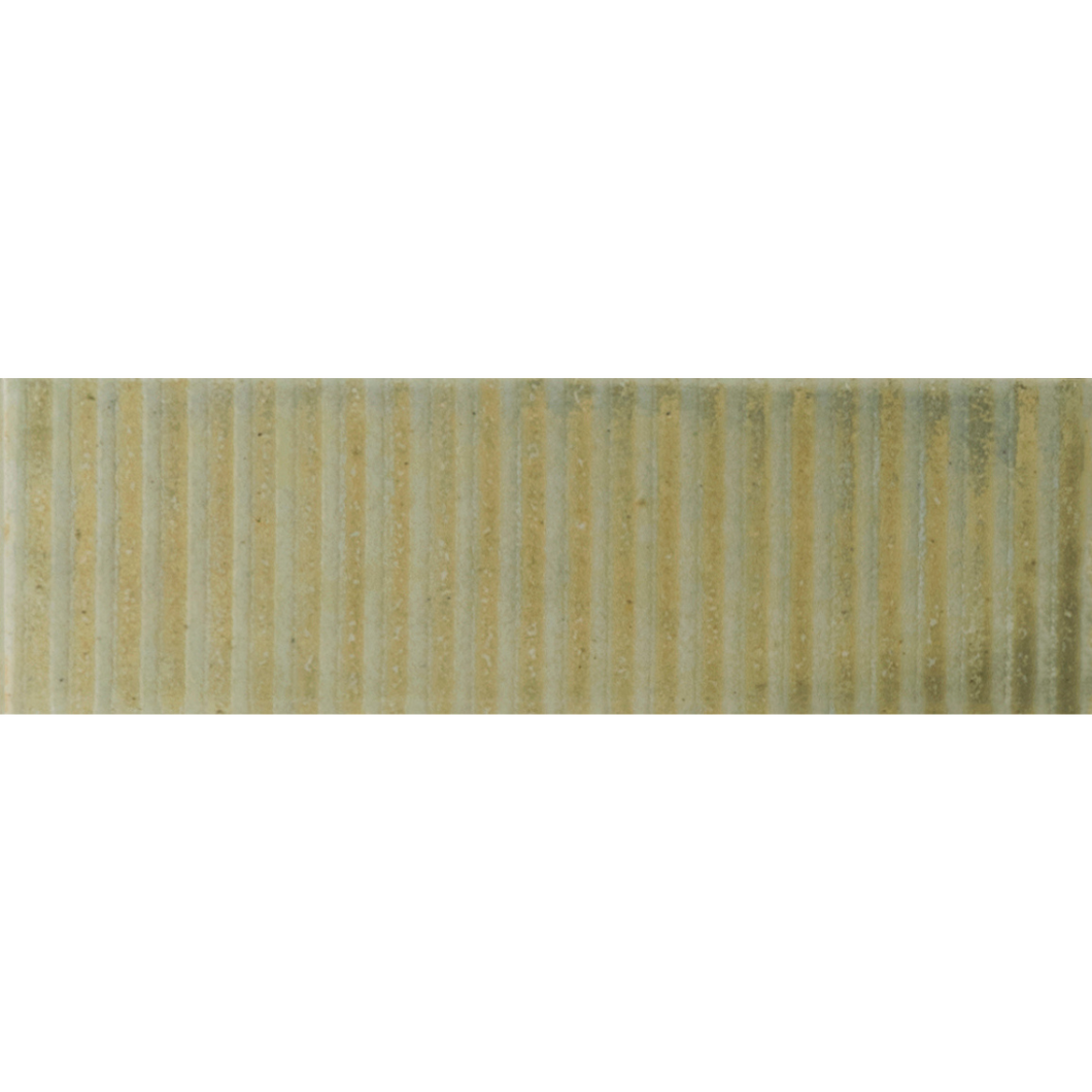 Raku Line Sage Porcelain Decor Metro Matt Tile