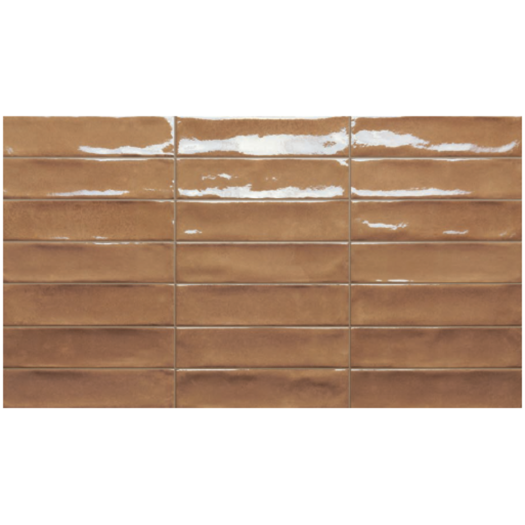 Rondine Marrakech Copper Porcelain Metro Decor Tile