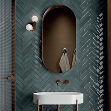 Load image into Gallery viewer, Rondine Marrakech Ocean Porcelain Metro Decor Tile
