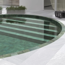 Load image into Gallery viewer, Tahiti Bullnose Emerald Porcelain Decor Anti-Slip Tile
