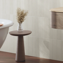 Load image into Gallery viewer, Terre Off White Lineal 75x300 Decor Metro Tile
