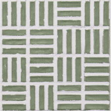 Load image into Gallery viewer, Tiny Bottle Green Metro Square Decor Tiles
