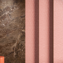 Load image into Gallery viewer, Tiny Burgundy Metro Square Decor Tiles
