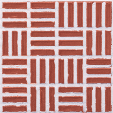 Load image into Gallery viewer, Tiny Burgundy Metro Square Decor Tiles

