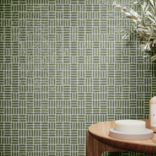 Load image into Gallery viewer, Tiny Bottle Green Metro Square Decor Tiles
