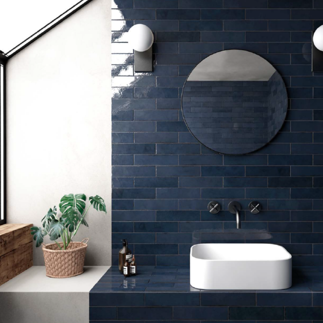 Tribeca Blue Note Metro Porcelain Decor Tile