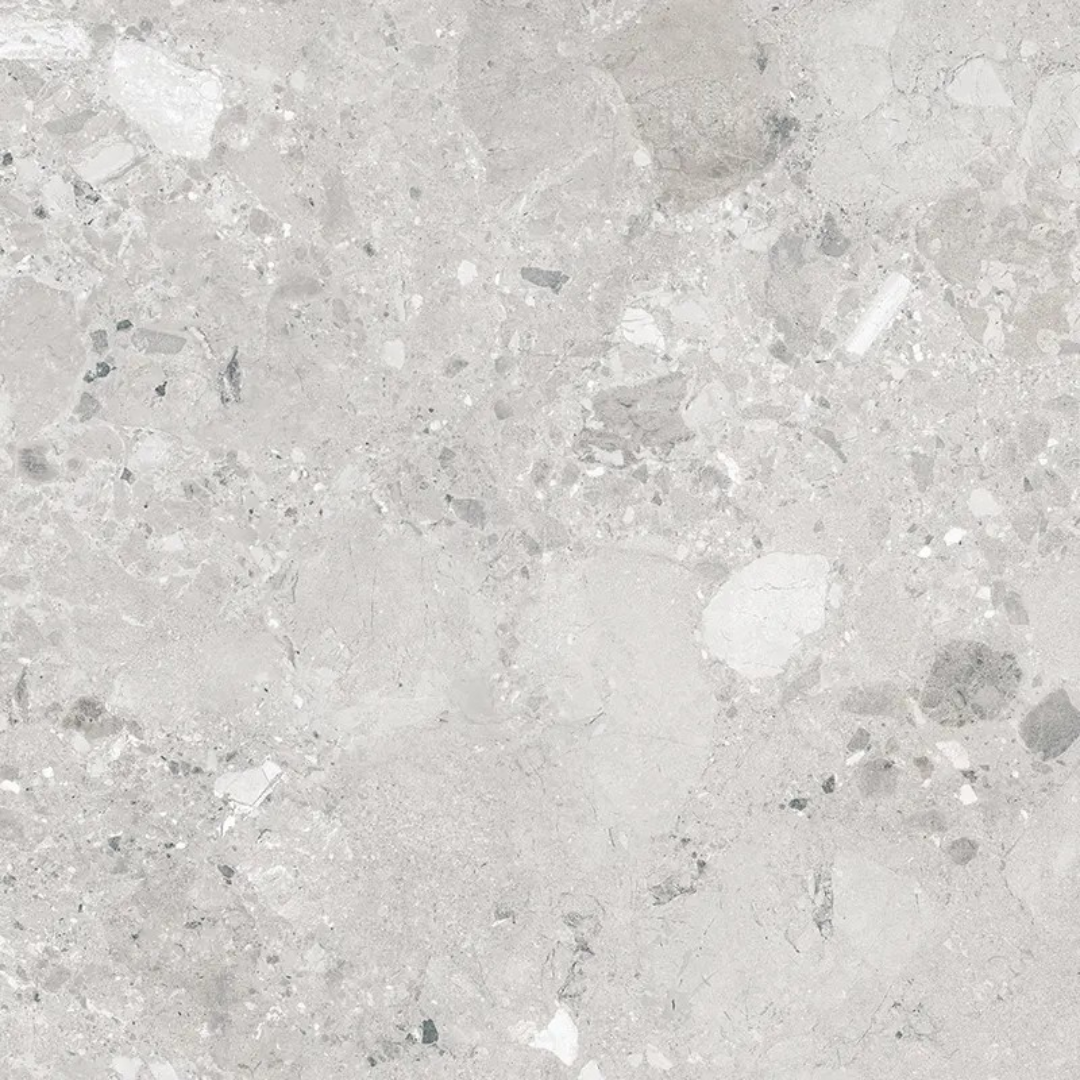 Ura Silk Grey Porcelain 120120 Decor Large Format Tile
