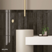 Load image into Gallery viewer, Verticale Soot Metro Decor Tile
