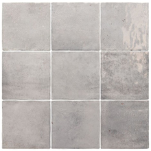 Load image into Gallery viewer, Verticale Moody Blue Square Decor Tile
