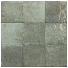 Load image into Gallery viewer, Verticale Oakmoss Square Decor Tile
