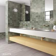 Load image into Gallery viewer, Verticale Oakmoss Square Decor Tile

