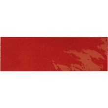 Load image into Gallery viewer, Village Subway Volcanic Red Porcelain Decor Tile
