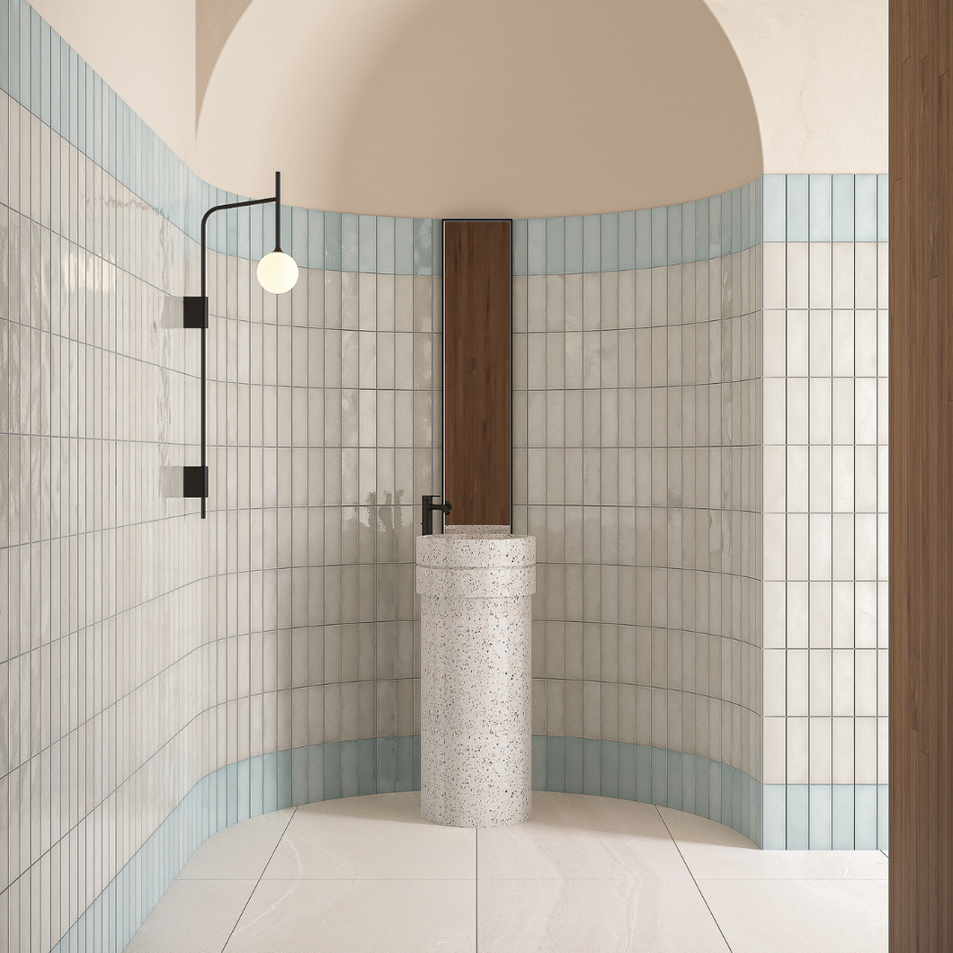 Village Subway Cloud Porcelain Decor Tile