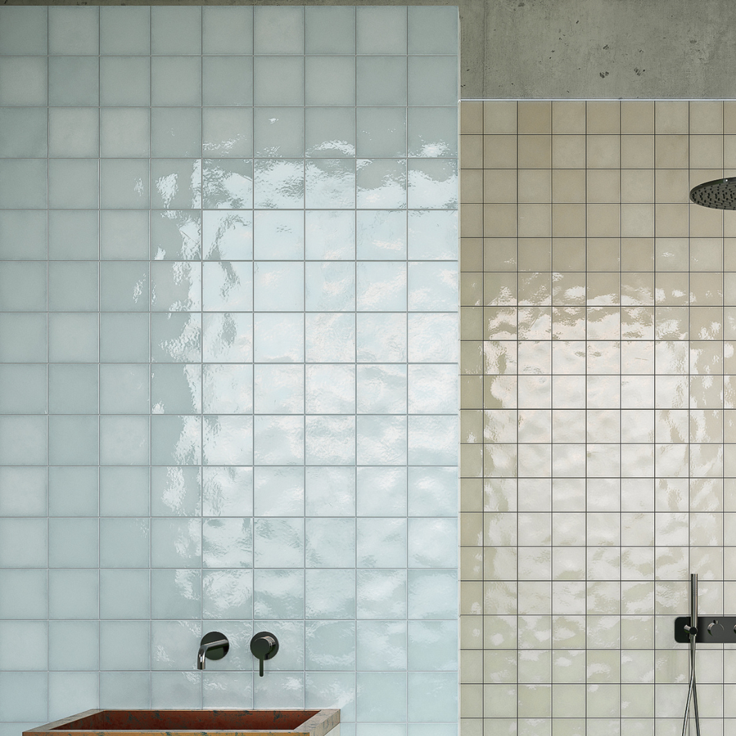 Village Cuadrado Cloud Porcelain Decor Tile