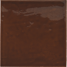 Load image into Gallery viewer, Village Cuadrado Walnut Brown Porcelain Decor Tile
