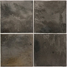 Load image into Gallery viewer, Hanoi Cuadrado Black Ash  Decor Tile
