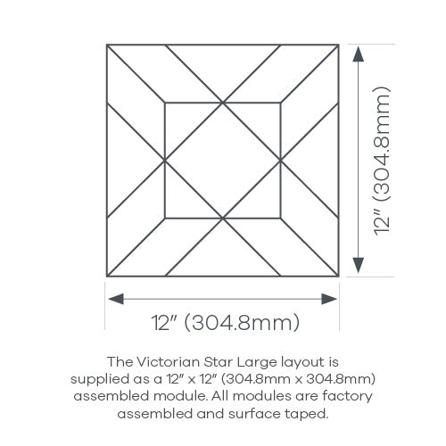 Amtico Signature National Trust - Victoria Star Large