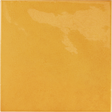 Load image into Gallery viewer, Village Cuadrado Tuscany Gold Porcelain Decor Tile
