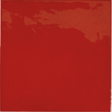 Load image into Gallery viewer, Village Cuadrado Volcanic Red Porcelain Decor Tile
