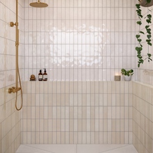 Load image into Gallery viewer, Village Subway Mushroom Porcelain Decor Tile

