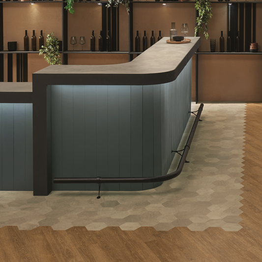 Amtico Form Hex Crema Decor Vinyl
