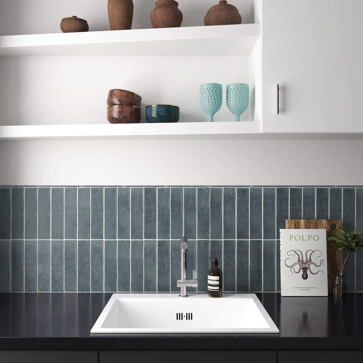 Argile Glacier Subway Porcelain Decor Tile