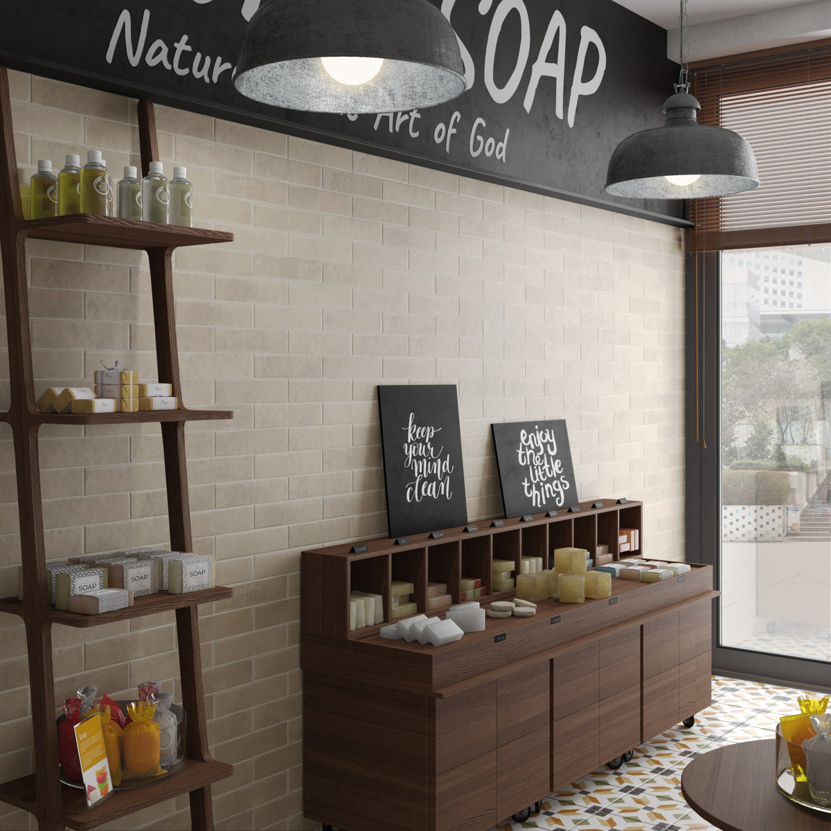 Argile Siena Subway Porcelain Decor Tile